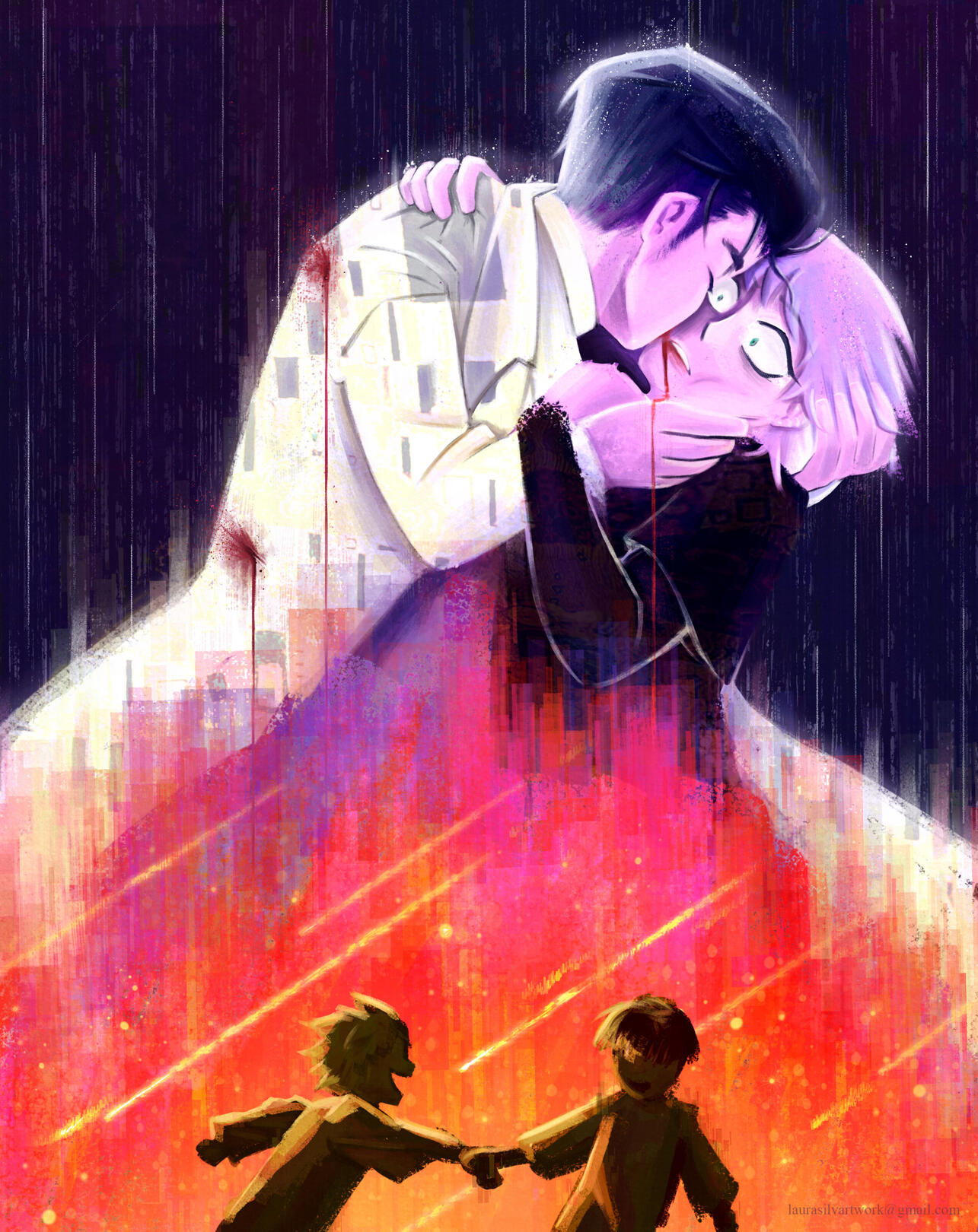 The Kiss (Alien Stage fanart)
