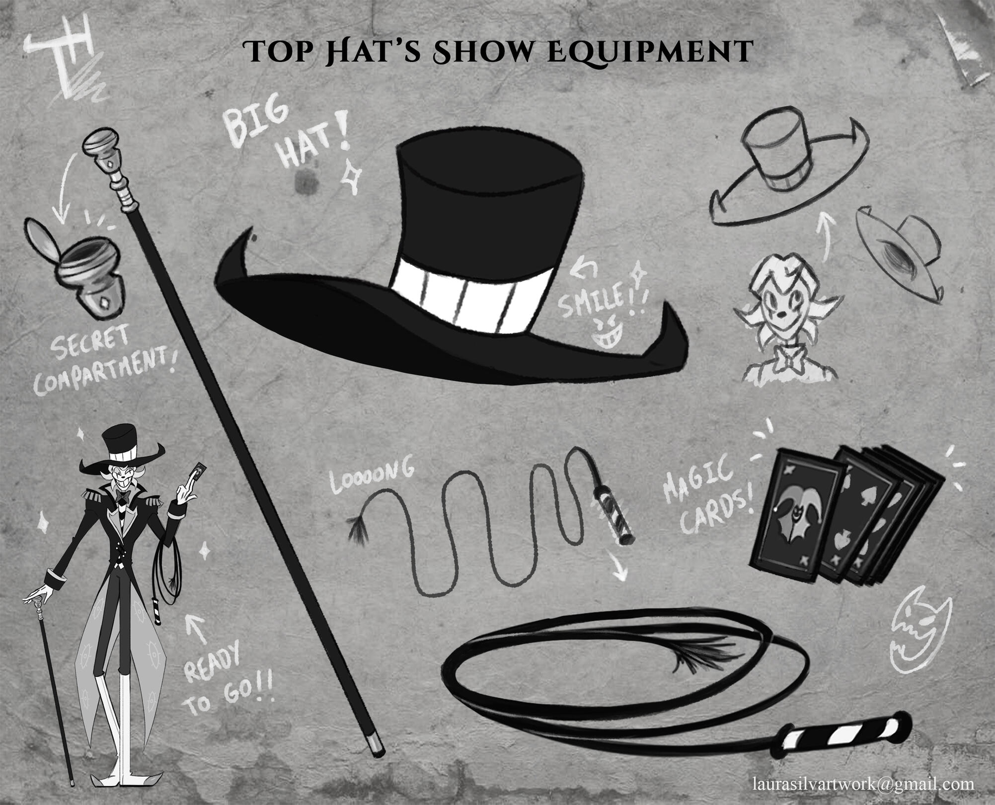 Clown show props
