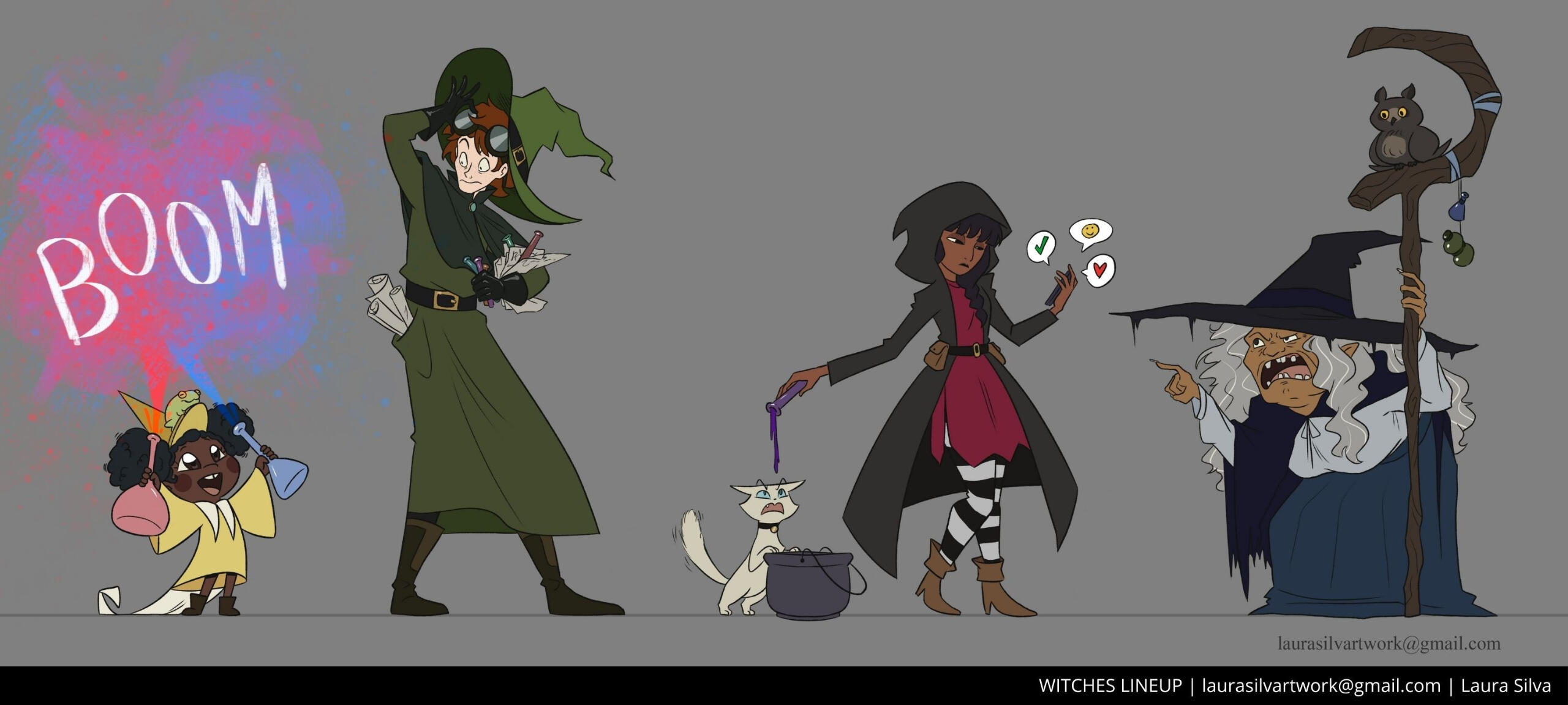 Witch Lineup
