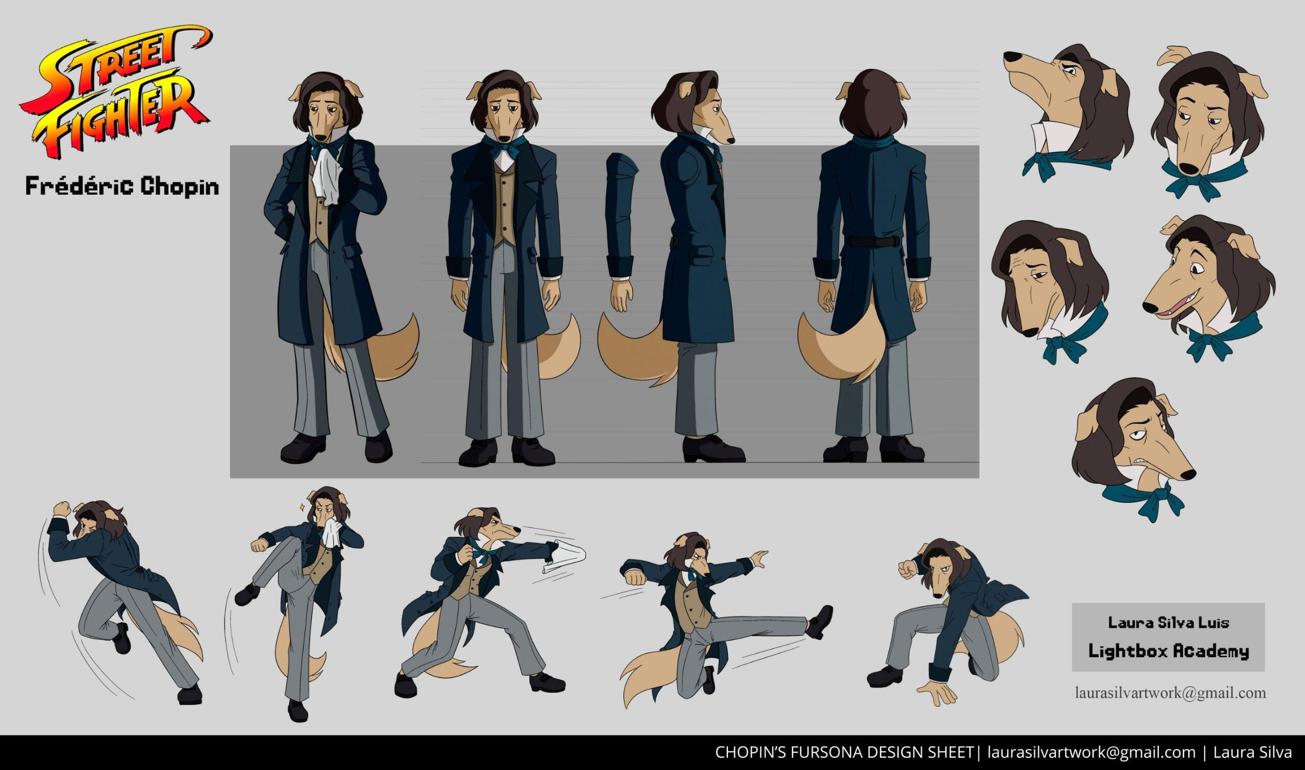 Chopin character sheet